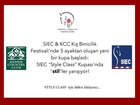 'Style Class' - SIEC & KEMER COUNTRY ATLISPOR 1. AYAK ENGEL ATLAMA YARIŞMALARI